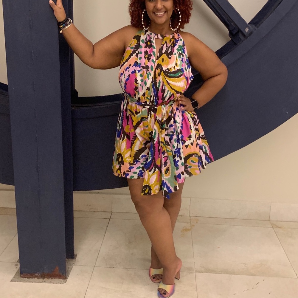 Colorful romper